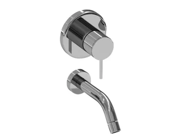 LUCILLA 3868MC - 2 hole wall-mounted washbasin mixer by RUBINETTERIE STELLA - view 2